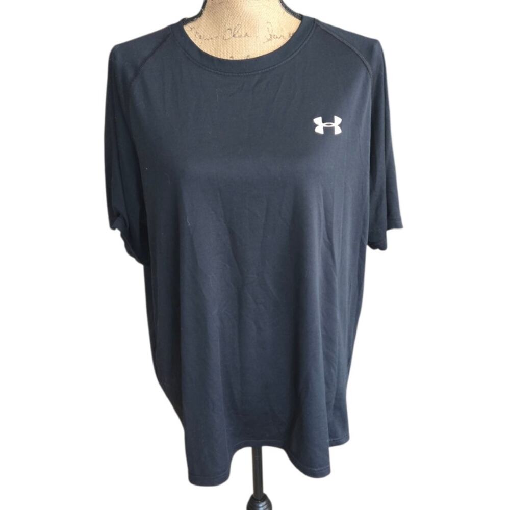 Black underarmour workout shirt, size xl